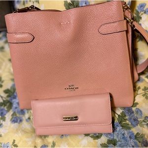 Coach Tote with a Nativica Wallet